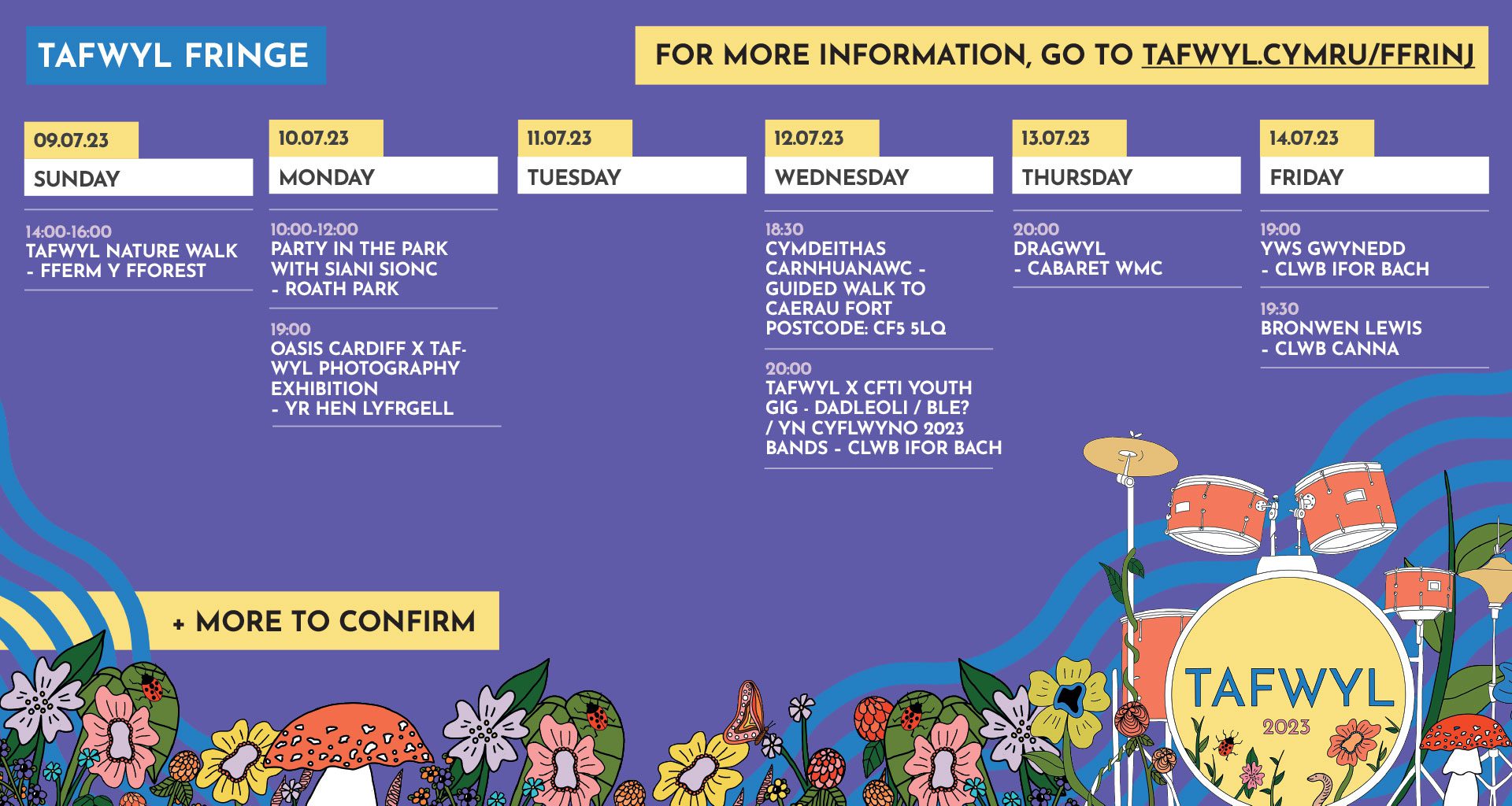 TAFWYL-Ffrinj-Schedule-Graphic-ENGLISH TAFWYL-Ffrinj-Schedule-Graphic-ENGLISH